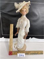 Porcelain Gibson style doll