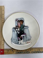 1978 Norman Rockwell plate dear diary