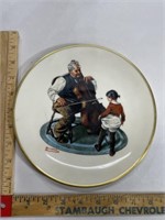 1978 Norman Rockwell plate grandpa’s girl