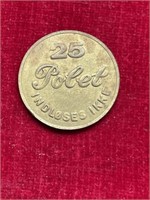 Denmark coin 25 Polet