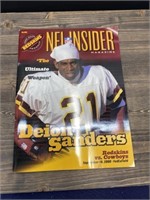 NFL insider magazine, September 2000 Redskins vs