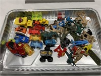 Miniature Cars Trucks & Army Men