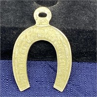 Vintage horse shoes pendant