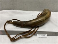 Vintage Powder Horn