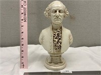 Vintage 11" George Washington Ceramic Bust