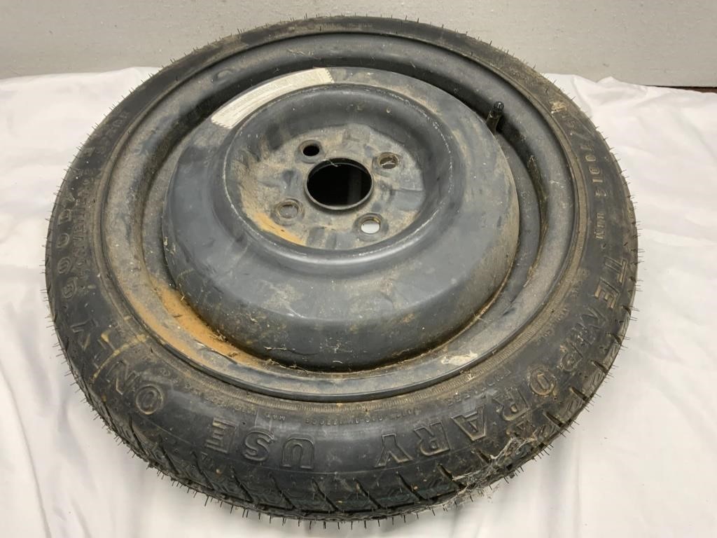 14" 4 Lug Goodyear Spare Donut Tire