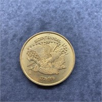 1976 bicentennial, commemorative coin for the