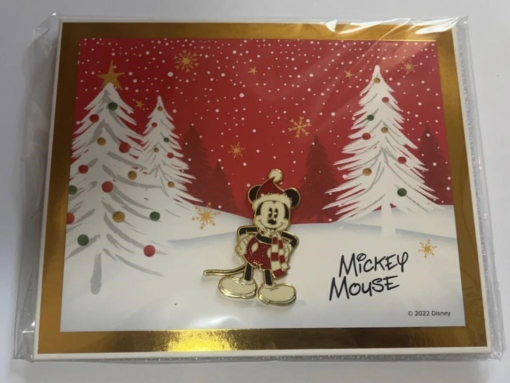 DISNEY MICKEY MOUSE CHRISTMAS PIN - 2022 DISNEY