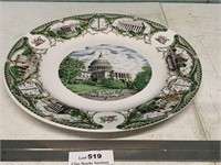 Vintage Ironstone The Capital Washington DC Plate