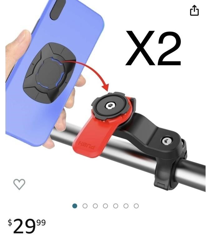 X2 Secure Lock Universal Bike Mount Kit for Cell