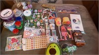 Job lot of kids items - stickers, small toys,