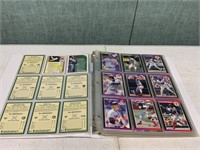 Vintage Baseball Trading Cards in Album