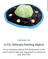 Dog toy - U.F.O. (Ultimate Fetching Object)
It’s