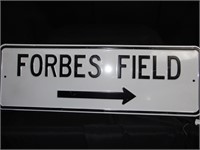 Forbes Field Metal Sign