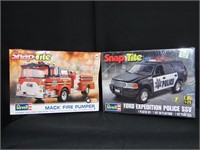 Revell Snap-Tite First Responders Model Kits