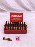 American Eagle .30 Carbine 110 Grain Metal Case