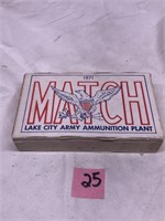 1971 Match Lake City Army Ammunition Plant
