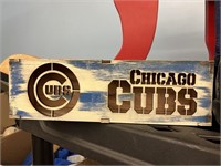 wood boxes, hole for light CHICAGO CUBS