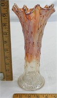 10" Carnival Glass Vase