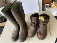 Servlis rubber boots size 12
