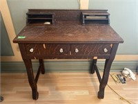 Wood antique desk