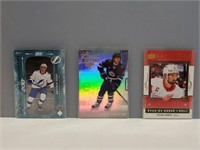 Lot of 3 2023-24 Upper Deck Series 1 Inserts Cards