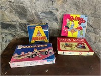(4) VTG. KIDS GAMES AND PUZZLES