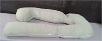 U-Shaped Body Pillow - Green