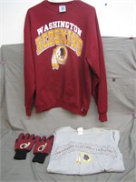 Vintage Washington Redskins Clothing Lot