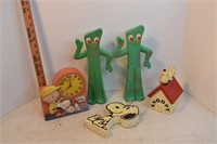 Snoopy & Gumby Radios