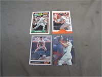 4 Assorted Cal Ripken Baseball Cards