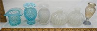 Assorted Hobnail and other Small Glassware
