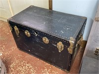 large black trunk  19 w x 34 x 22" tall