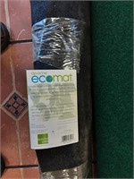 BLACK ECOMAT DOOR MAT&GREEN OUTDOOR FLOOR COVERING