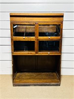 Multi Section Barrister Showcase Cabinet