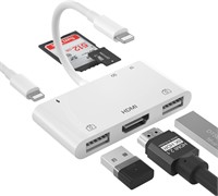 6-in-1 HDMI Adapter for iPhone & iPad