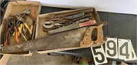 2 Flats of  misc. tools