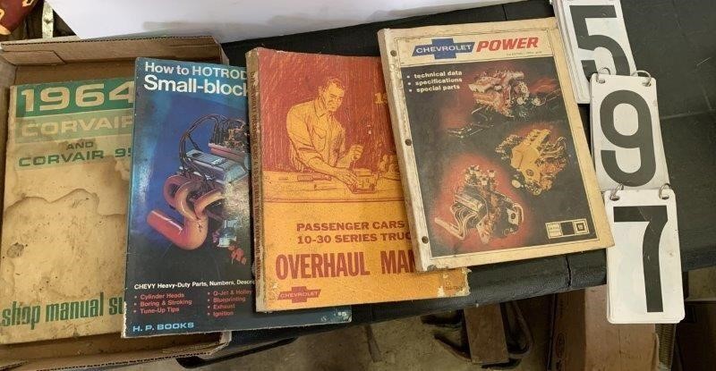 Flat of Chevy manuals