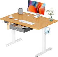 Electric Desk 40x24in  Adjustable  Drawer