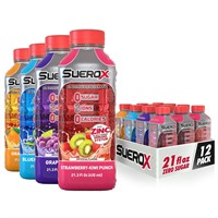SueroX Zero Sugar Drink  Variety Pack  12ct
