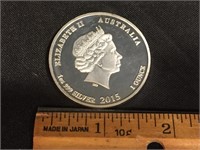 2015 Colorized Marilyn Monroe Australia Silver Rou