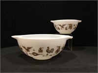 Pyrex Early American Cinderella Bowls