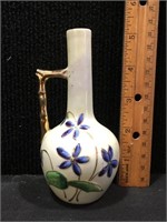 Antique Miniature Enamel Vase