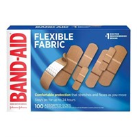(3) 100-Pk and-Aid Brand Flexible Fabric Adhesive