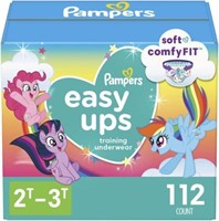 112-Pk Size 4 Pampers Potty Training Underwear for