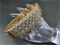 Amazing vintage Swarovski crystals choker necklace