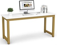 Tribesigns 63 Desk  Office/Study  White Gold