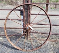 Vintage Steel Wheel