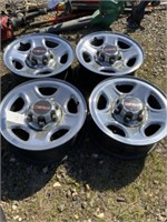 754) 4-17" GMC truck wheels