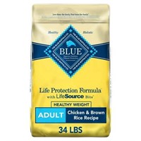 Blue Buffalo Life Dog Food  Chicken  34lb